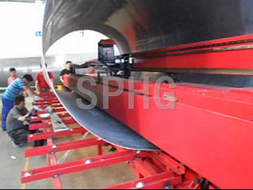 Open-sided Longitudinal Seam Welding Machine